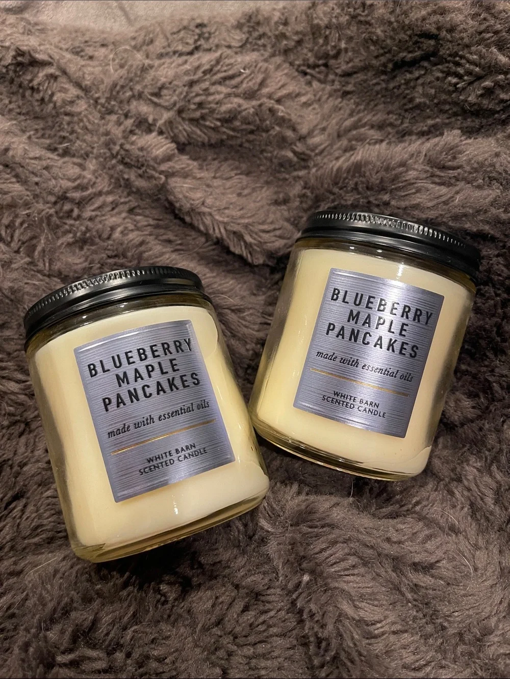 2 new discontinued bath and body works blueberry maple pancakes single wicks